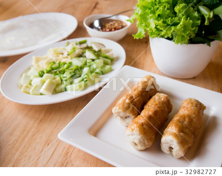 Vietnamese food called "Nam neaung" 32982727