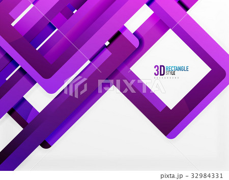 Rectangle tube elements, vector background 32984331