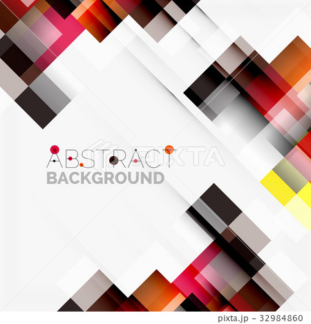 Abstract blocks template design background, simple 32984860