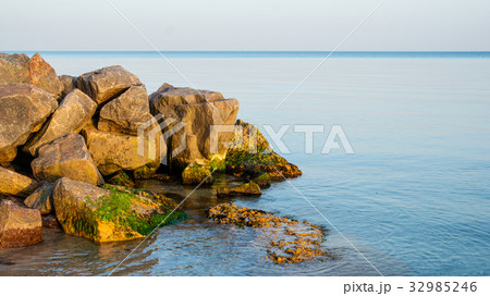 rocks in the sea 32985246