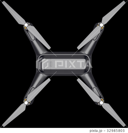 Drone quadrocopter. New tool for aerial photo and 32985803