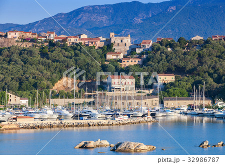 Corsica island, France. Summer coastal landscape 32986787