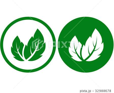 sign with green leaves 32988678
