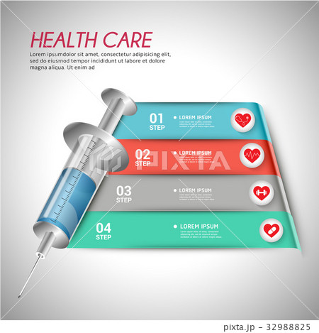 Medical health care infgraphic.  32988825