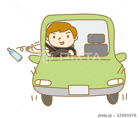 ペットボトルの投げ捨て ペットボトルの投げ捨て 32993976