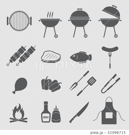 barbecue grill icon 32996715
