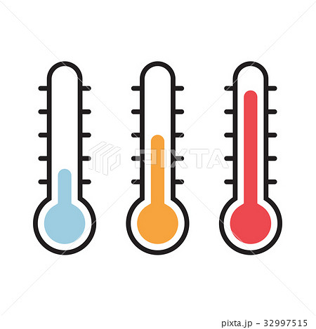 Thermometer Vector Illustrationのイラスト素材