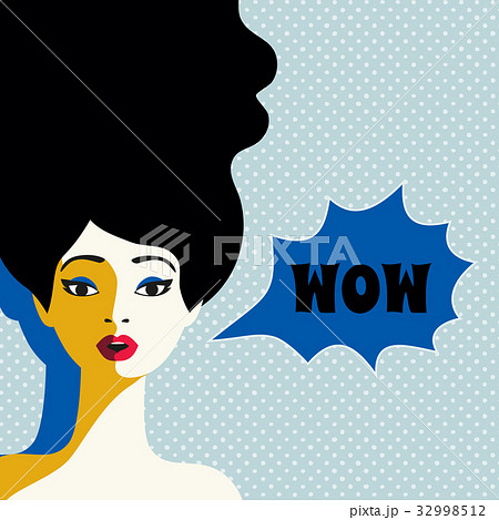WOW expression illustration 32998512