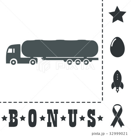 Tank car icon. Trailer Tank car icon. Trailer 32999021