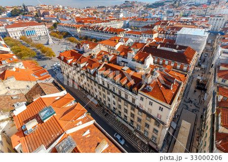 Lisbon. Aerial view of the city. 33000206