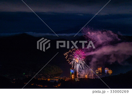 芦ノ湖夏祭り、鳥居焼まつり、花火大会 33000269