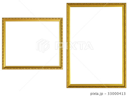 Gold Old picture frame Gold Old picture frame 33000413