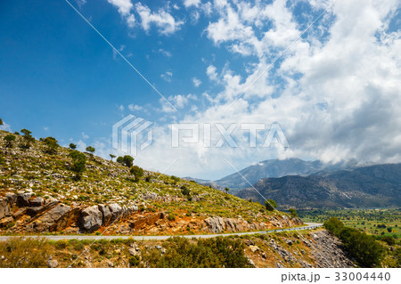View of Lasithi Plateau on Crete island, Greece 33004440