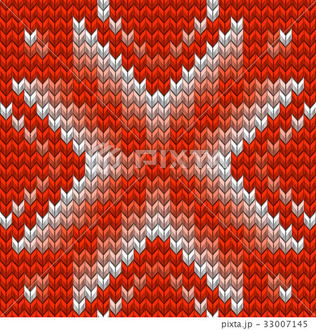 Nordic knitted perfect seamless pattern. EPS 10 33007145