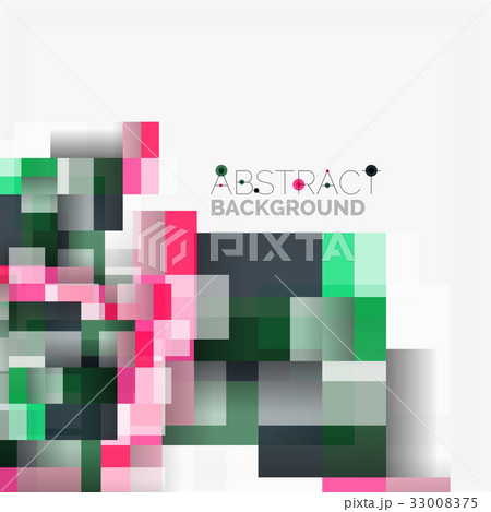 Abstract blocks template design background, simple 33008375