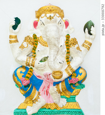 Indian or Hindu God Named Bhakti Ganapati 33008792