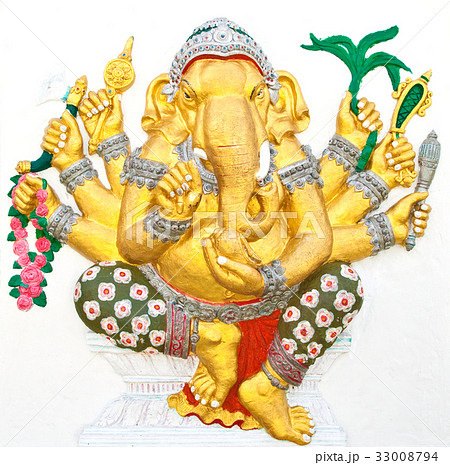 Indian or Hindu ganesha God Named Vighna Ganapati Indian or Hindu ganesha God Named Vighna Ganapati 33008794
