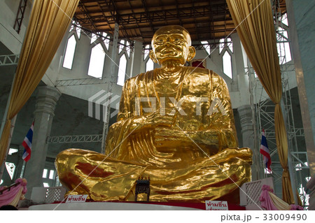 Golden buddha in thai temple,Nakhonratchasima Golden buddha in thai temple,Nakhonratchasima 33009490