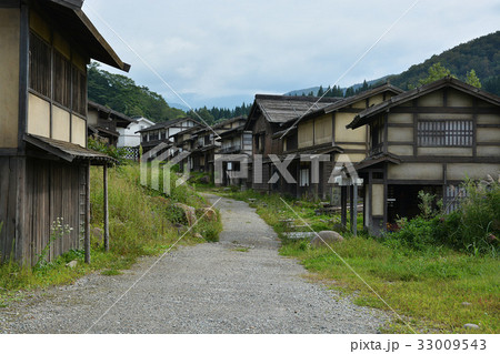 鶴岡市 庄内映画村の写真素材