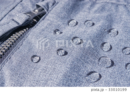 rain drops on waterproof clothing rain drops on waterproof clothing 33010199