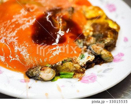 牡蠣オムレツ 蚵仔煎 料理人 33015535