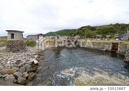 【国史跡・佐渡金銀山遺跡・土木遺産】佐渡鉱山 大間港 33015667