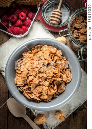 Bowl of cereals. Bowl of cereals. 33016030
