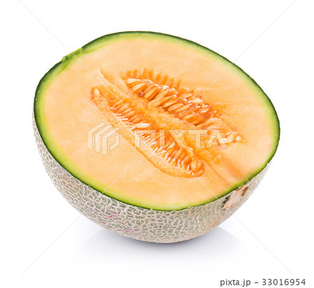 melon isolated on white background melon isolated on white background 33016954