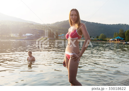 At the aquapark 33018622