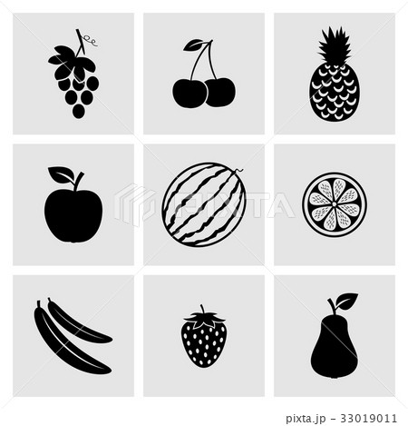 Fruit icons Fruit icons 33019011