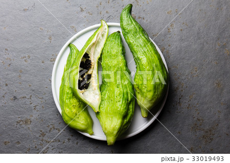 Fresh peruvian Latin American vegetable - Caigua - 33019493