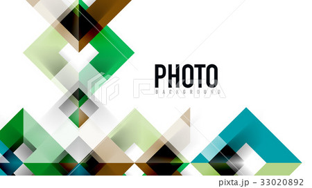 Business presentation geometric template 33020892