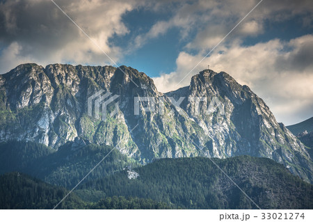 The popular mountain Giewont in Polish Tatra 33021274