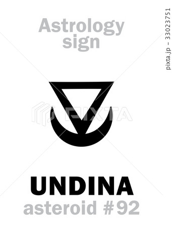 Astrology: asteroid UNDINA Astrology: asteroid UNDINA 33023751