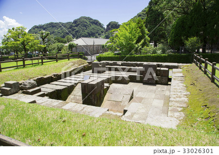 仙巌園　旧集成館　反射炉跡 33026301