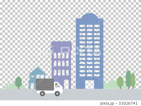 住宅街道和道路 住宅街道和道路 33026741