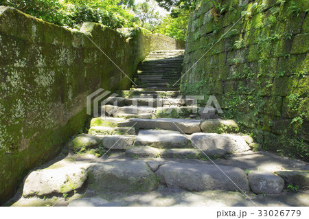 仙巌園 曲水の庭周辺の階段 仙巌園 曲水の庭周辺の階段 33026779
