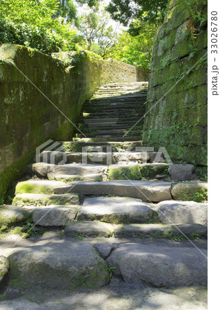 仙巌園 曲水の庭周辺の階段 仙巌園 曲水の庭周辺の階段 33026780
