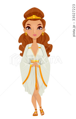 Girl Roman Empress Costume 33027223