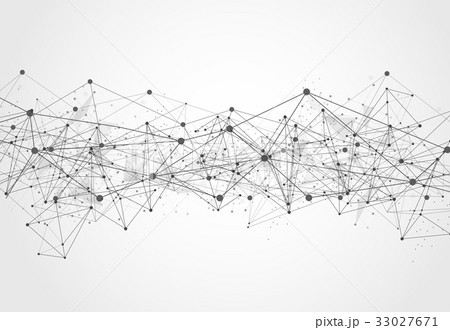 Abstract Polygonal Space Background 33027671