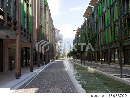 北イタリア　トレントの再開発 33028700