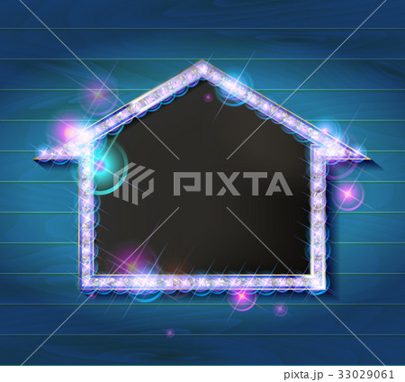 Vector marquee arrow symbol. 33029061