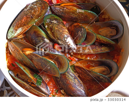 Boiled mussel Boiled mussel 33030314