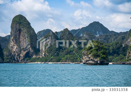 Railay beach in Krabi Thailand Railay beach in Krabi Thailand 33031358