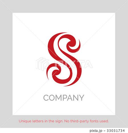 Letter sign vector design 33031734