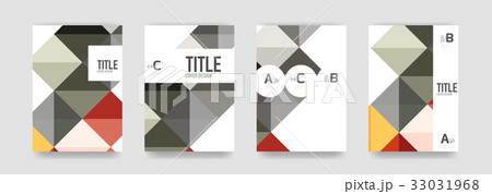 Set of brochure cover templates Set of brochure cover templates 33031968