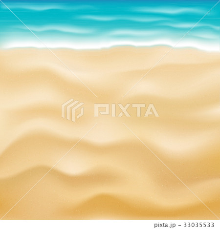 real bright sea sand beach background vector real bright sea sand beach background vector 33035533