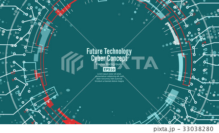 Abstract Futuristic Technological Background Abstract Futuristic Technological Background 33038280