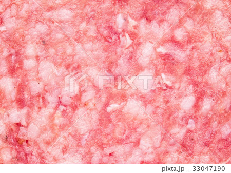 Salami sausage, texture. 33047190