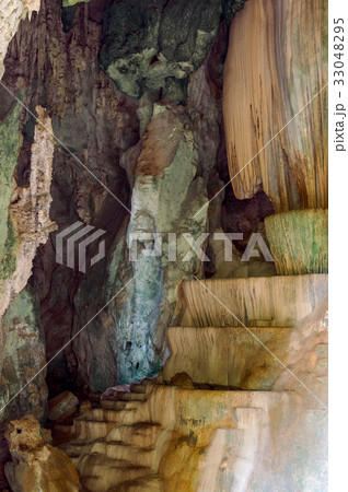 Geological formations in Phraya Nakhon Cave 33048295